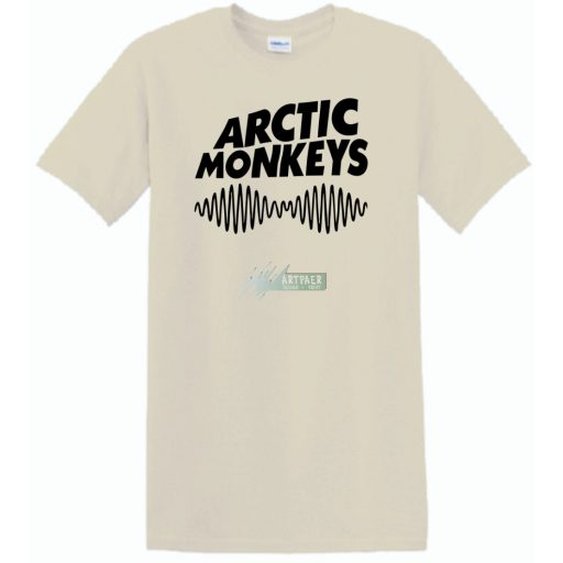 Hanghullám - Arctic Monkeys férfi rövid ujjú póló
