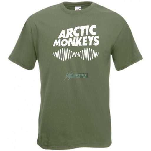 Hanghullám - Arctic Monkeys férfi rövid ujjú póló