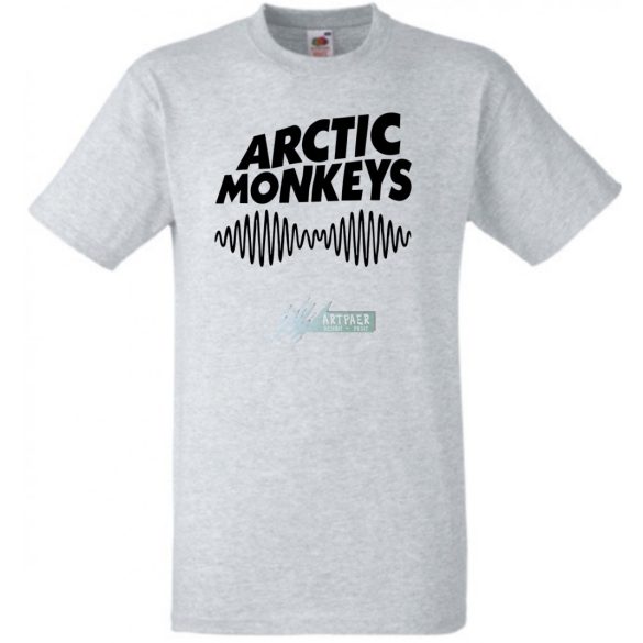 Hanghullám - Arctic Monkeys férfi rövid ujjú póló