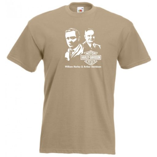 Motor fan - W Harley & A Davidson minima férfi rövid ujjú póló
