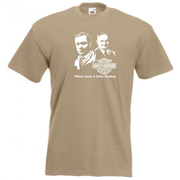Motor fan - W Harley & A Davidson minima férfi rövid ujjú póló