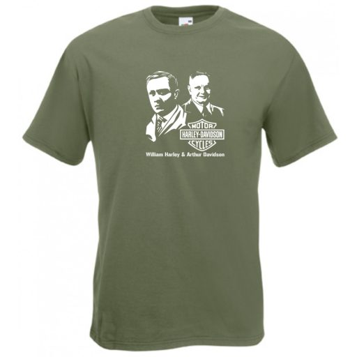 Motor fan - W Harley & A Davidson minima férfi rövid ujjú póló