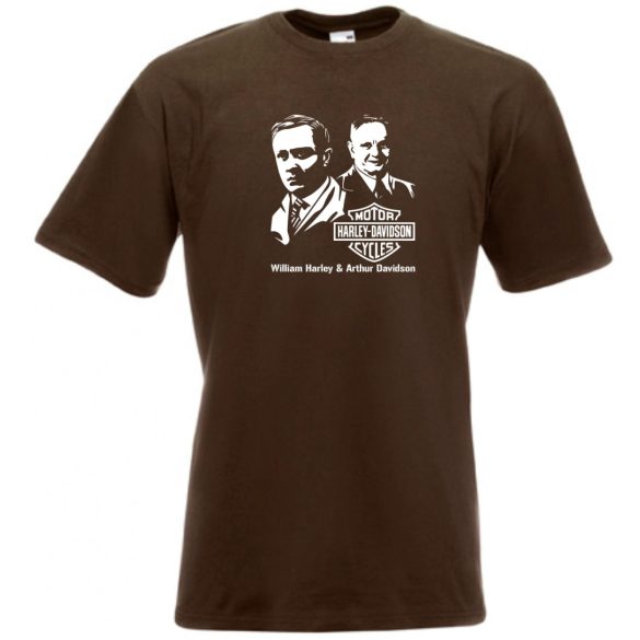 Motor fan - W Harley & A Davidson minima férfi rövid ujjú póló