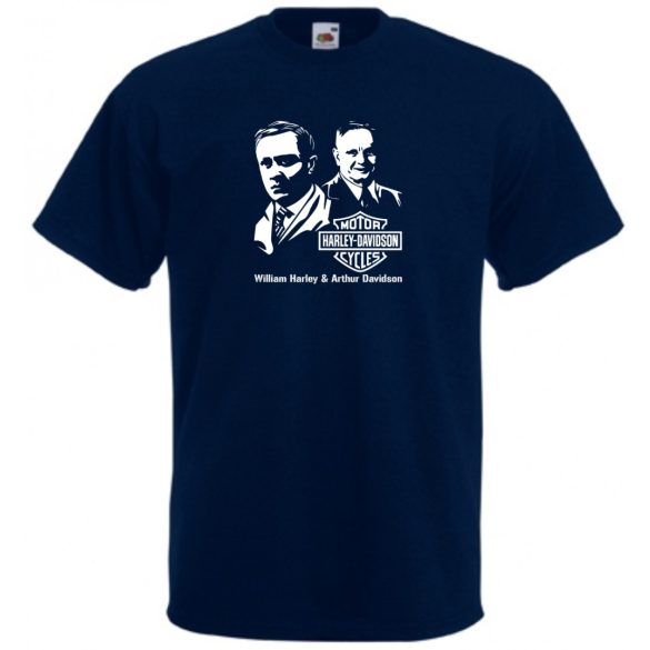 Motor fan - W Harley & A Davidson minima férfi rövid ujjú póló