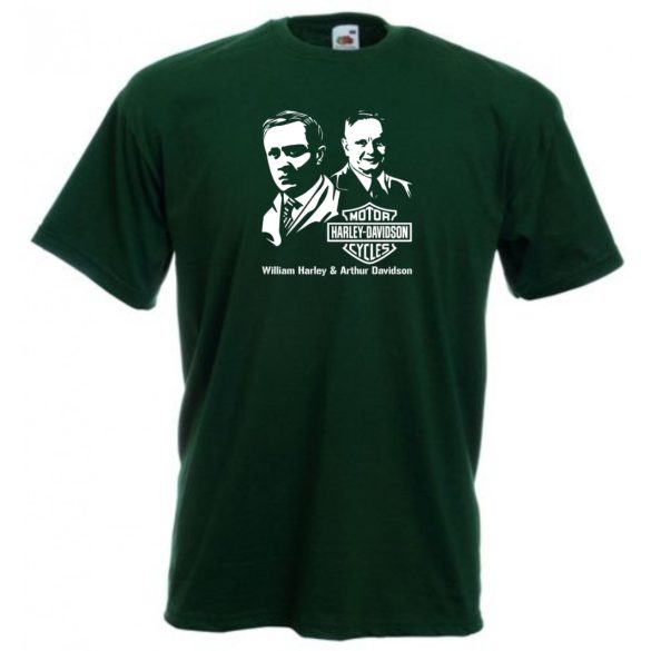 Motor fan - W Harley & A Davidson minima férfi rövid ujjú póló