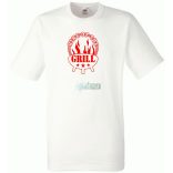 King Of The Grill férfi rövid ujjú póló