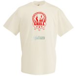 King Of The Grill férfi rövid ujjú póló
