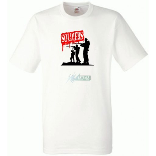 Katonák férfi rövid ujjú póló