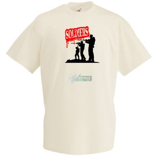 Katonák férfi rövid ujjú póló