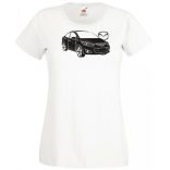 Auto fan Mazda 2 sedan minima női rövid ujjú póló