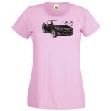 Auto fan Mazda 2 sedan minima női rövid ujjú póló