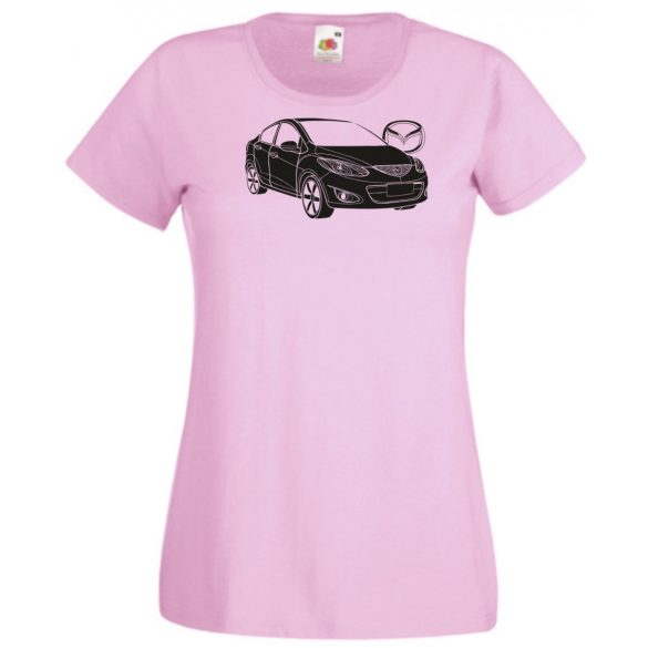 Auto fan Mazda 2 sedan minima női rövid ujjú póló