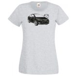 Auto fan Mazda 2 sedan minima női rövid ujjú póló