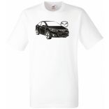 Auto fan Mazda 2 sedan minima férfi rövid ujjú póló