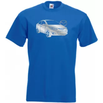 Auto fan Mazda 2 sedan minima férfi rövid ujjú póló