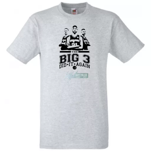 A 3 Nagy férfi rövid ujjú póló