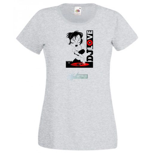 DJ LOVE női rövid ujjú póló