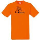 Live Love Drive Car férfi rövid ujjú póló