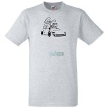 Live Love Drive Car férfi rövid ujjú póló