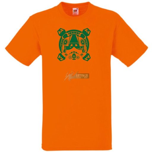 Buckwars Coffee - Pilot férfi rövid ujjú póló