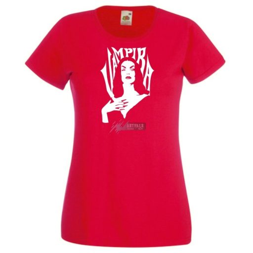Vampira női rövid ujjú póló