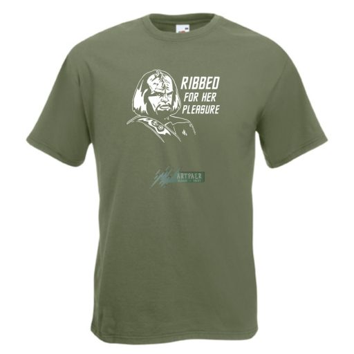 Worf hadnagy - Star Trek férfi rövid ujjú póló