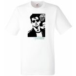 Stencil Arctic Monkeys férfi rövid ujjú póló