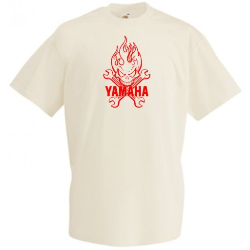 Motor fan Yamaha férfi rövid ujjú póló