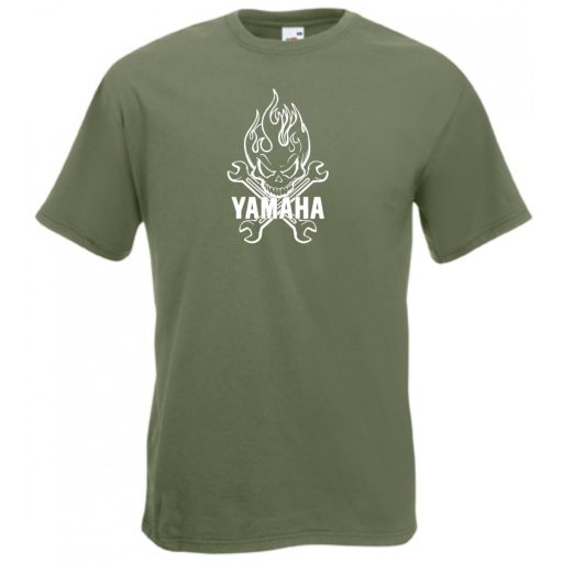 Motor fan Yamaha férfi rövid ujjú póló