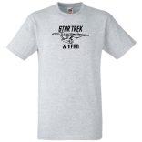 Star Trek #1 Fan férfi rövid ujjú póló