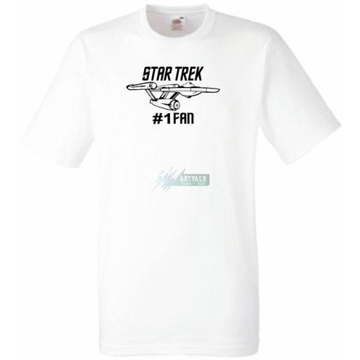 Star Trek #1 Fan férfi rövid ujjú póló