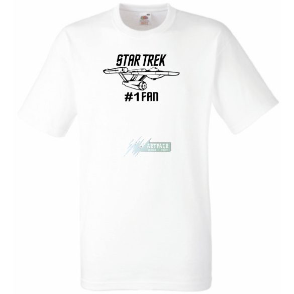Star Trek #1 Fan férfi rövid ujjú póló