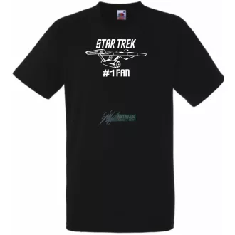 Star Trek #1 Fan férfi rövid ujjú póló