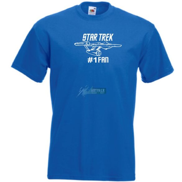 Star Trek #1 Fan férfi rövid ujjú póló
