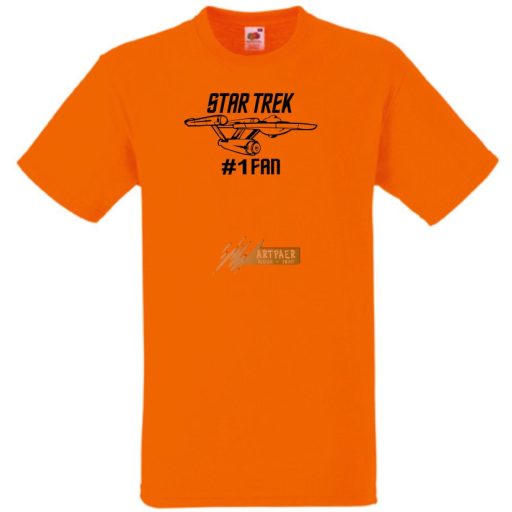 Star Trek #1 Fan férfi rövid ujjú póló