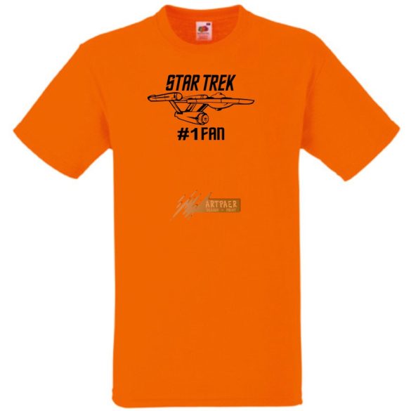 Star Trek #1 Fan férfi rövid ujjú póló