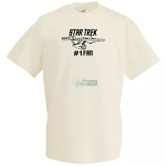 Star Trek #1 Fan férfi rövid ujjú póló