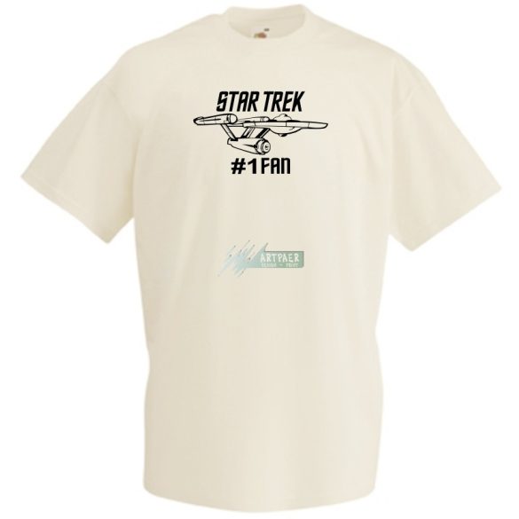 Star Trek #1 Fan férfi rövid ujjú póló