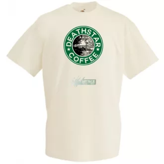 Deathstar Coffee férfi rövid ujjú póló