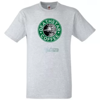 Deathstar Coffee férfi rövid ujjú póló