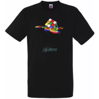 Olvadó Mágikus Rubik kocka gyerek rövid ujjú póló