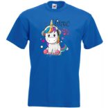 Unicornis fejhallgatóval - Love Music gyerek rövid ujjú póló