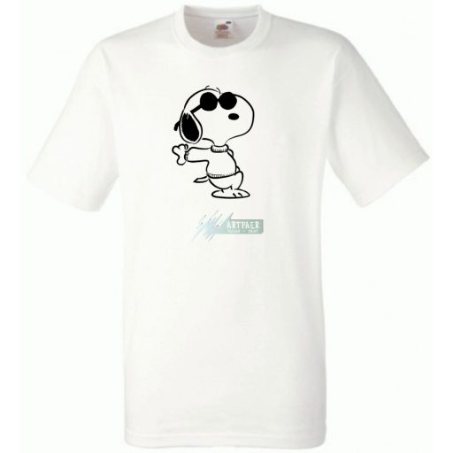 Sznupi kutya férfi rövid ujjú póló