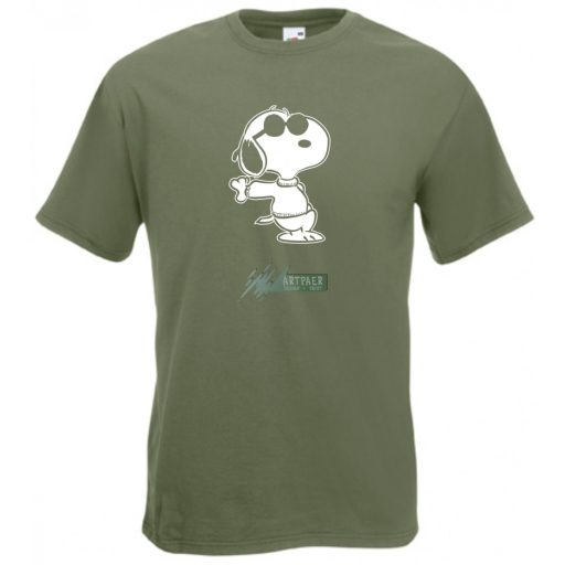 Sznupi kutya férfi rövid ujjú póló