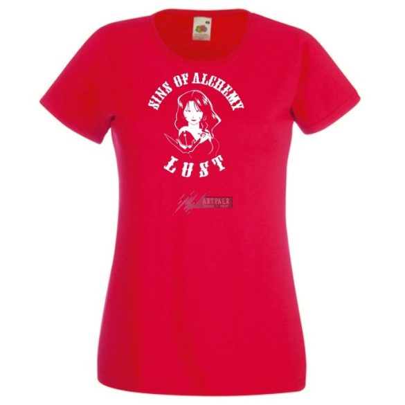 Anime - Sins of Alchemy - Lust női rövid ujjú póló