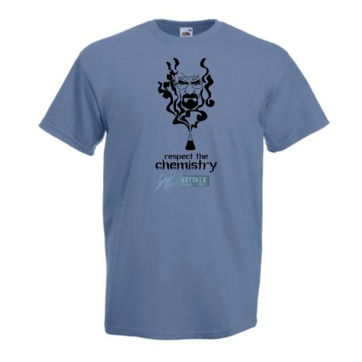 Heisenberg Respect the Chemistry férfi rövid ujjú póló