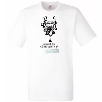 Heisenberg Respect the Chemistry férfi rövid ujjú póló