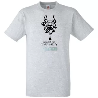 Heisenberg Respect the Chemistry férfi rövid ujjú póló