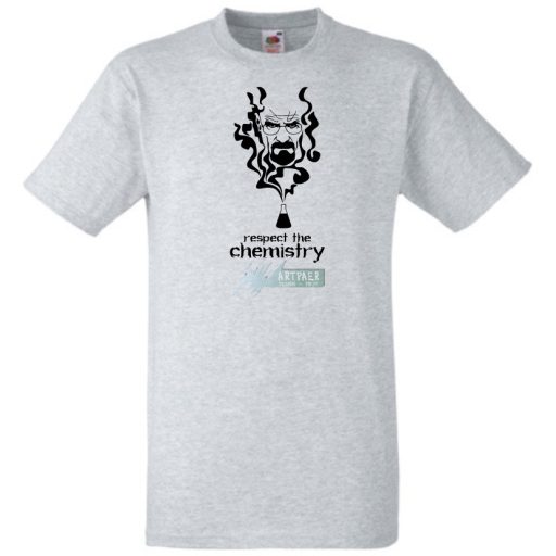 Heisenberg Respect the Chemistry férfi rövid ujjú póló