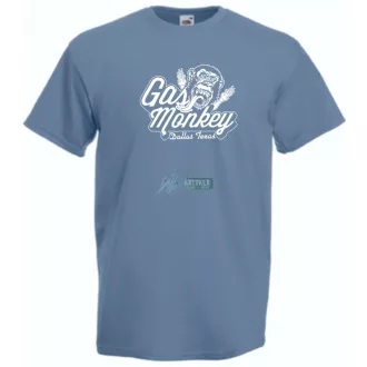 Gázos majom - Gas Monkey férfi rövid ujjú póló